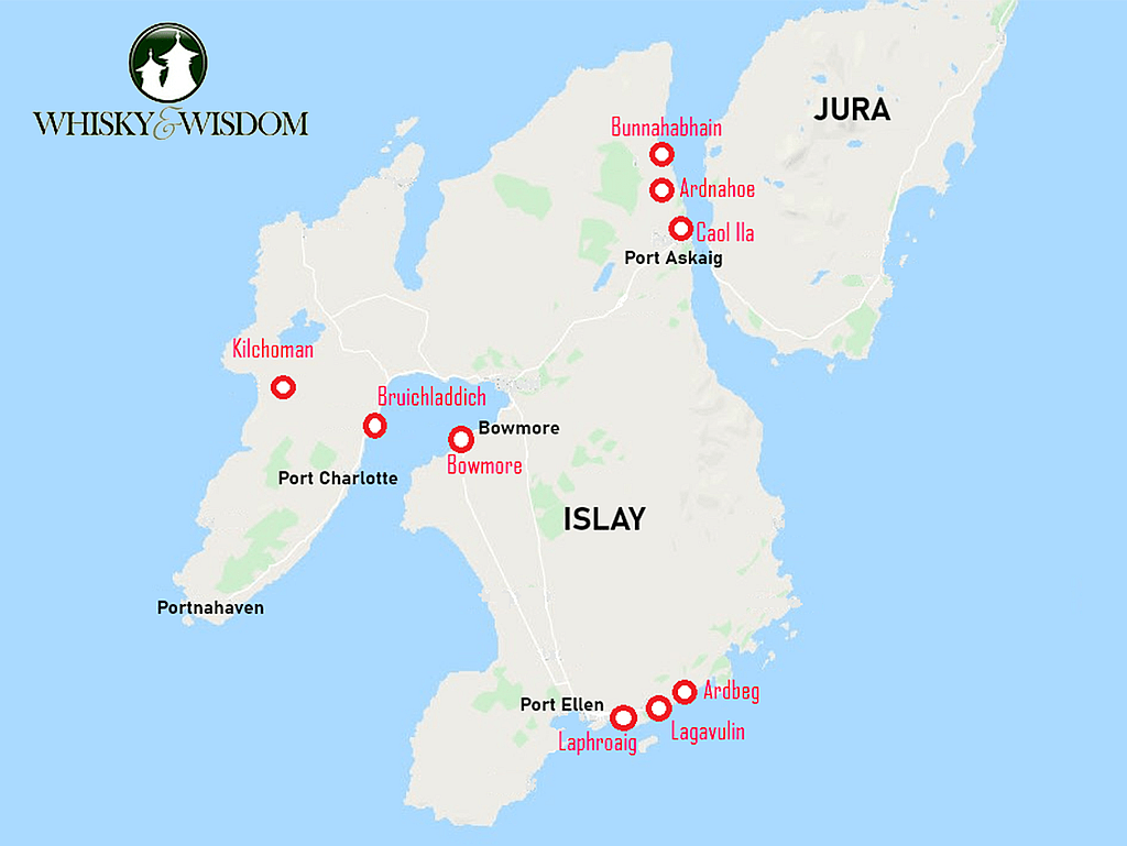 Map Of Islay LR 